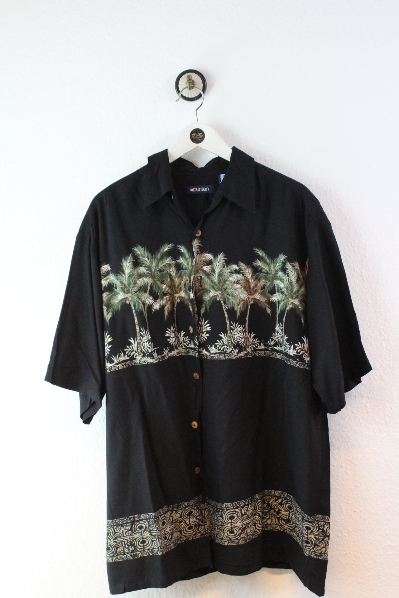 Vintage puritan Hawaiian Shirt (L)