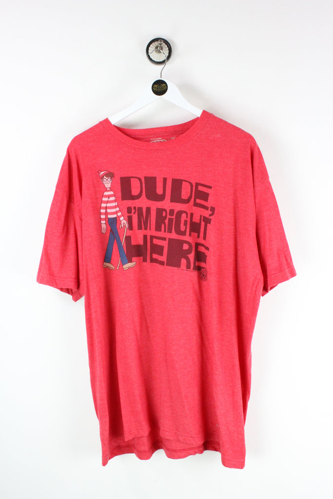 Vinatge Dude I'm Right Here T-Shirt (XXL) - Vintage & Rags