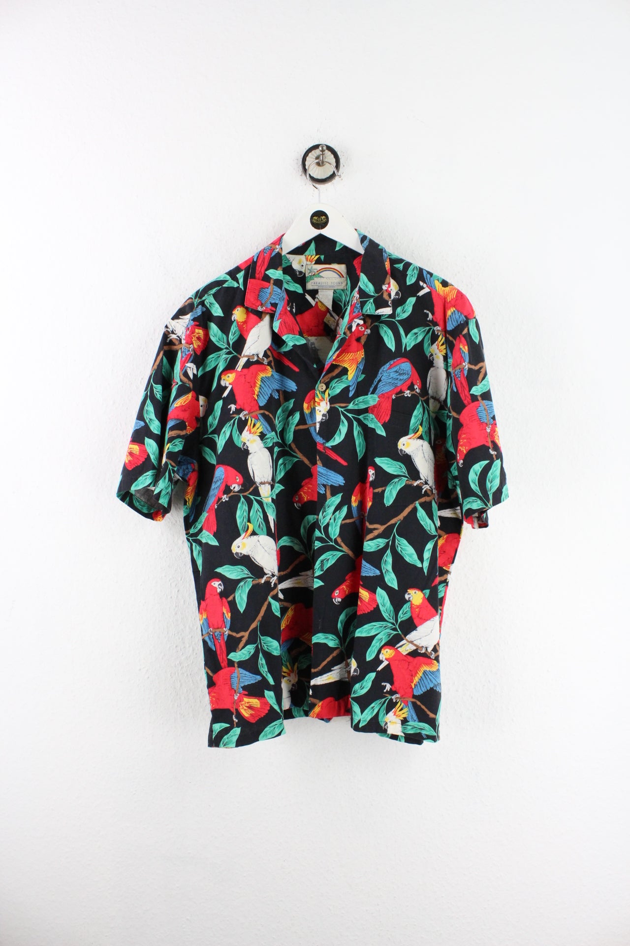 Vintage Parrot Shirt (L) - Vintage & Rags