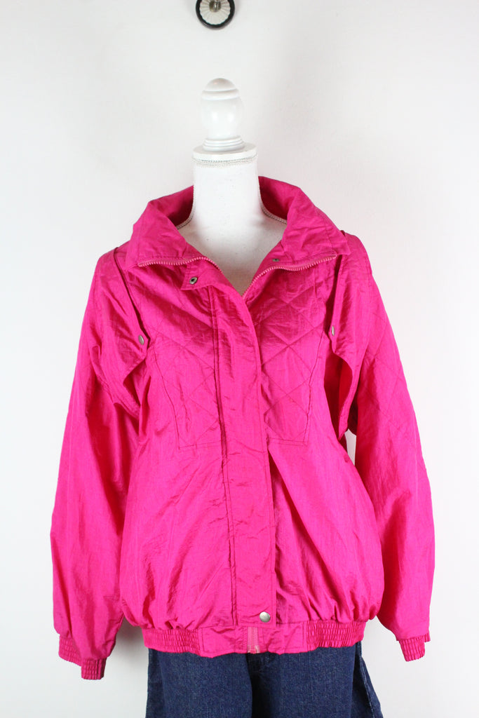 Vintage Pink Nylon Jacket (M) - Vintage & Rags