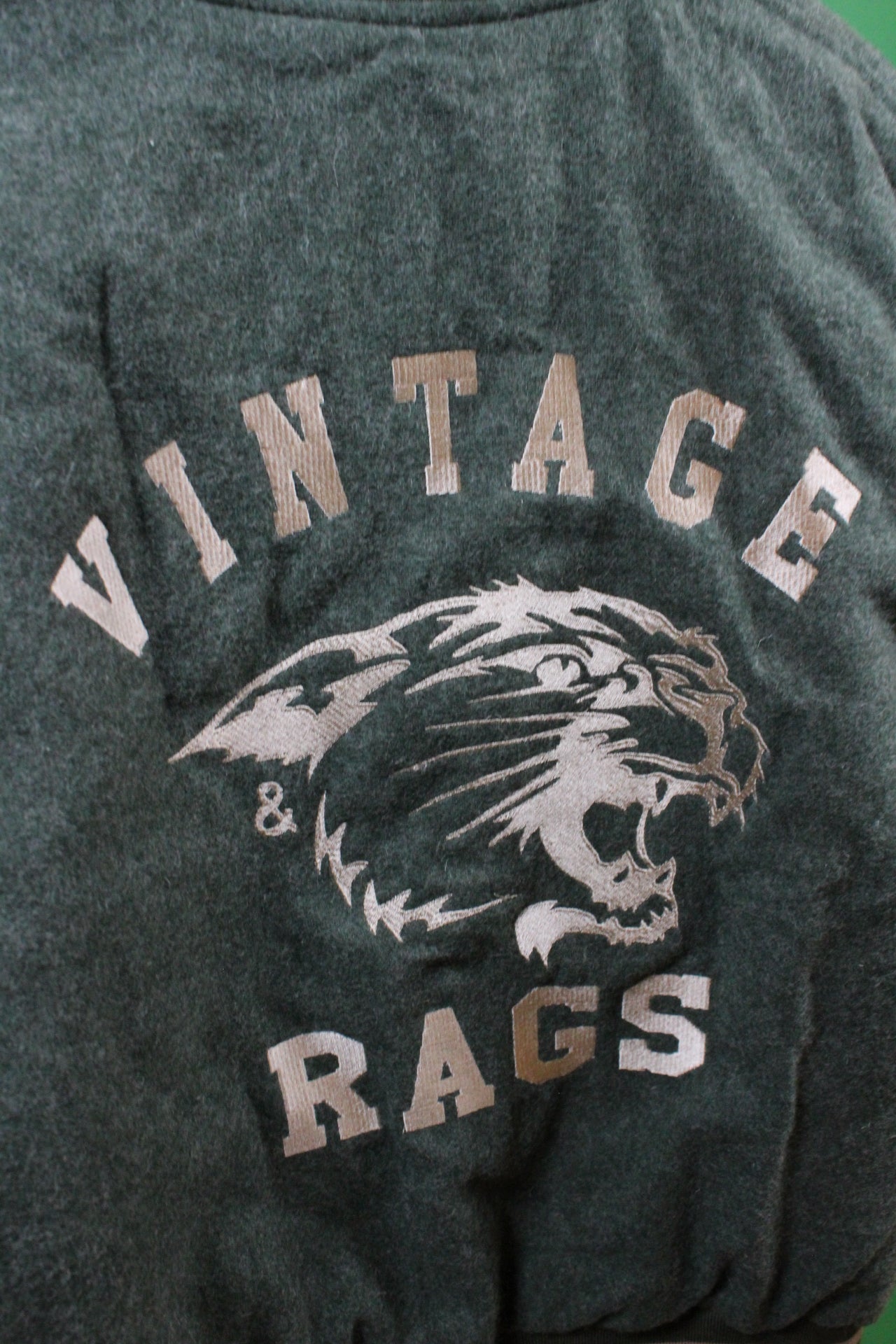 V&R College Jacket "Olive" - Vintage & Rags