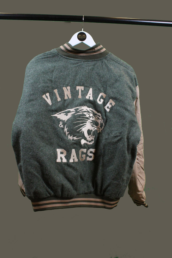 V&R College Jacket "Olive" - Vintage & Rags