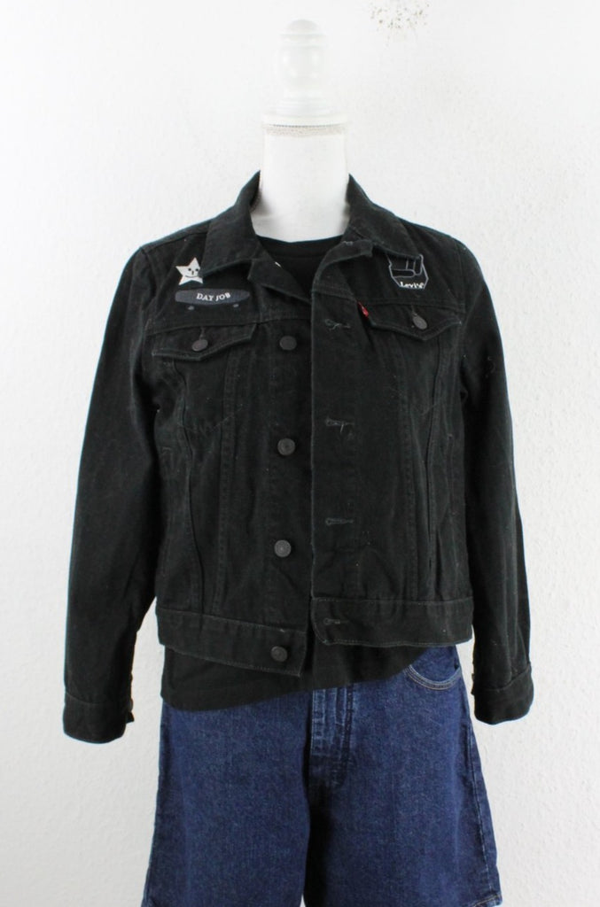 Vintage Black Levis Denim Jacket (M) - Vintage & Rags