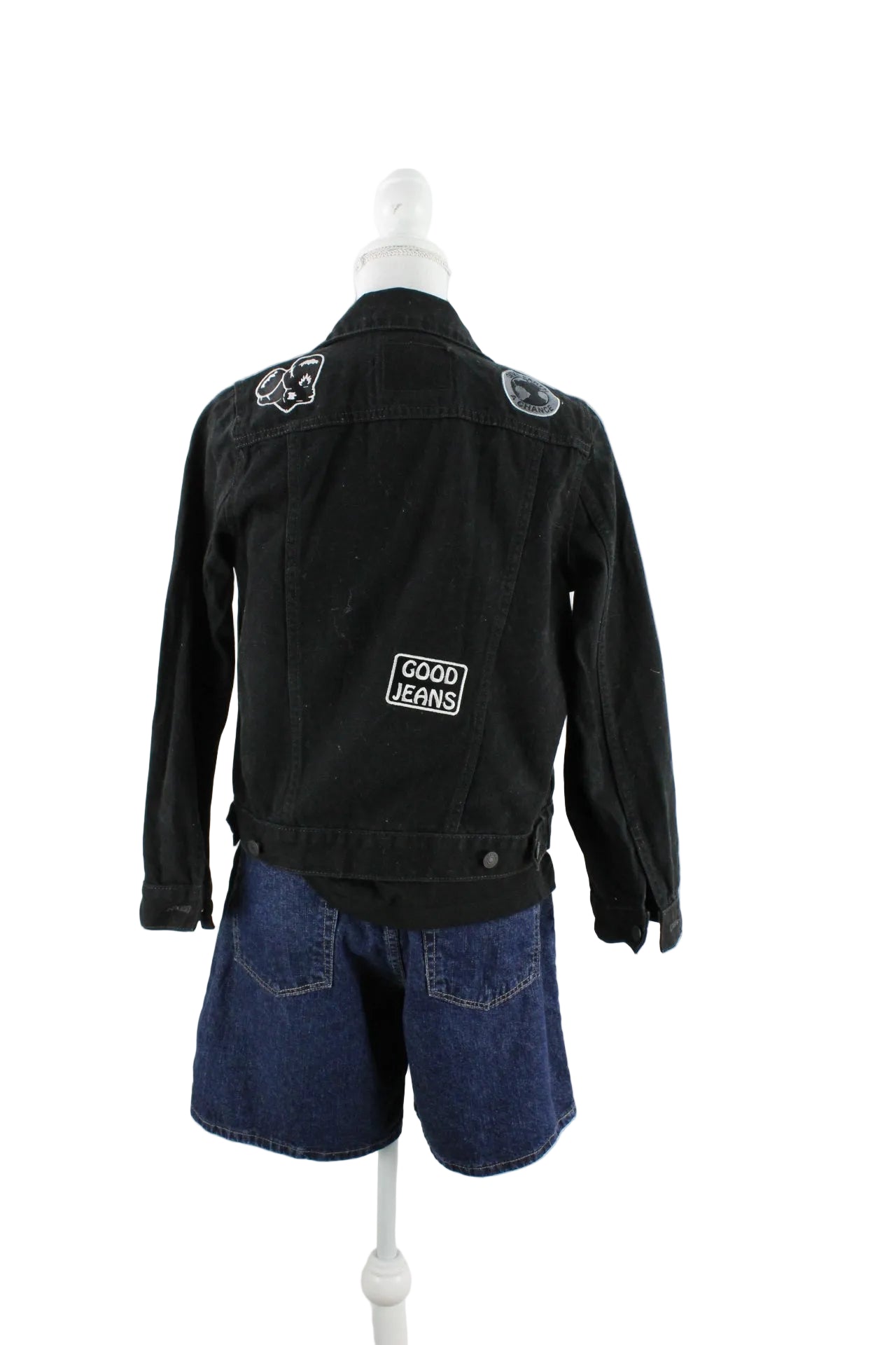 Vintage Black Levis Denim Jacket (M) - Vintage & Rags