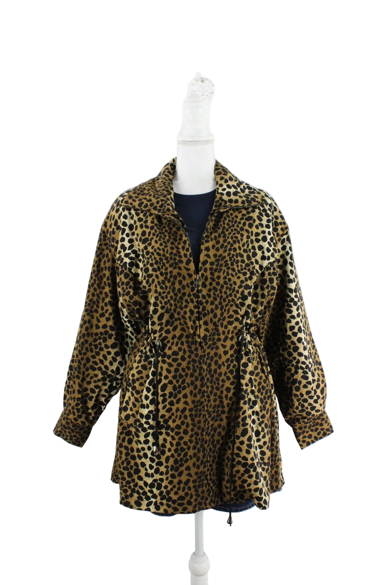 Vintage Leopard Jacket (L) - Vintage & Rags