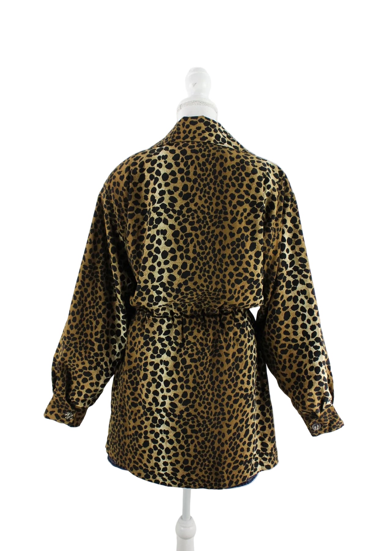 Vintage Leopard Jacket (L) - Vintage & Rags