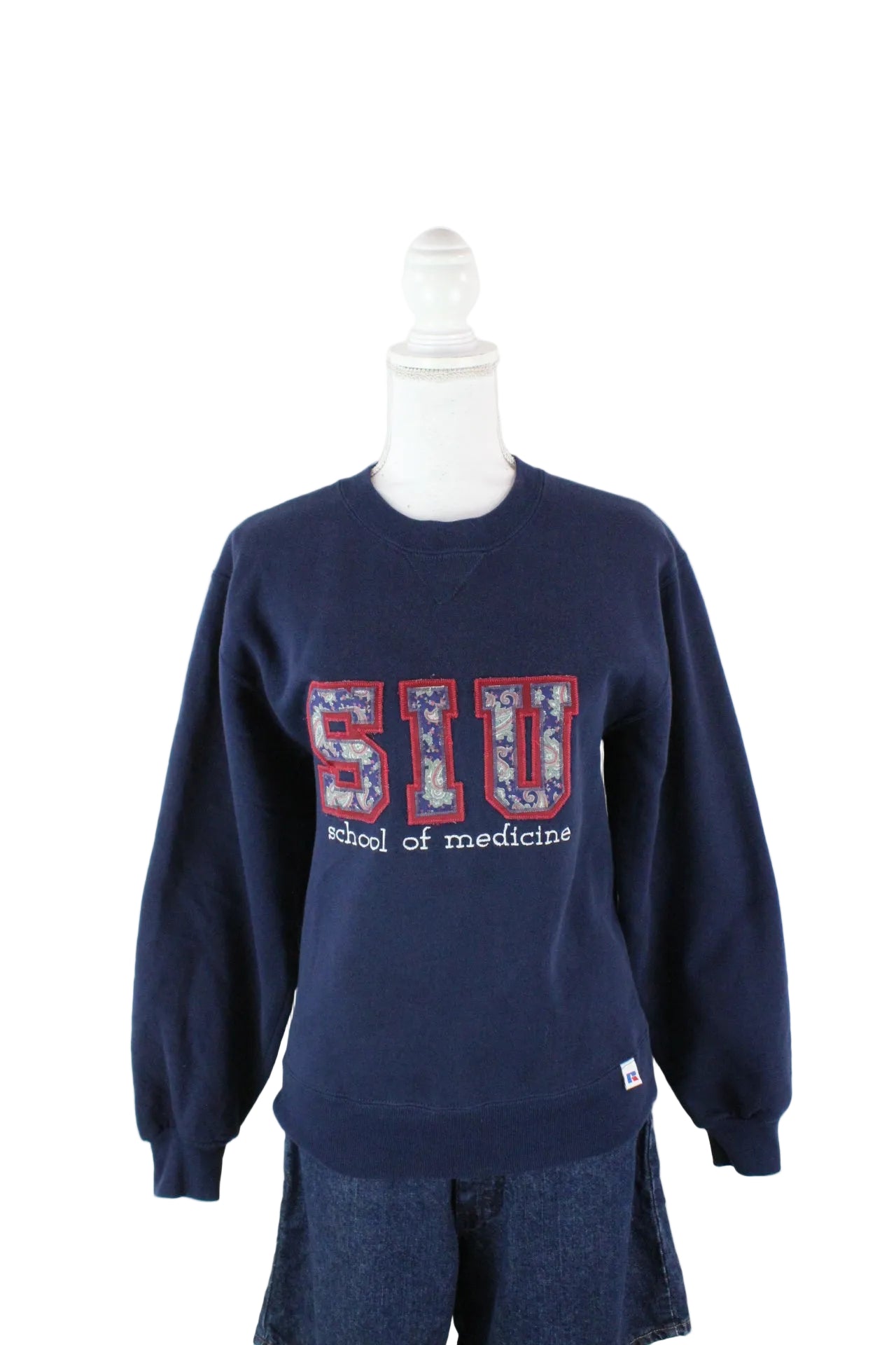 Vintage School Of Medicine Sweatshirt (S) - Vintage & Rags