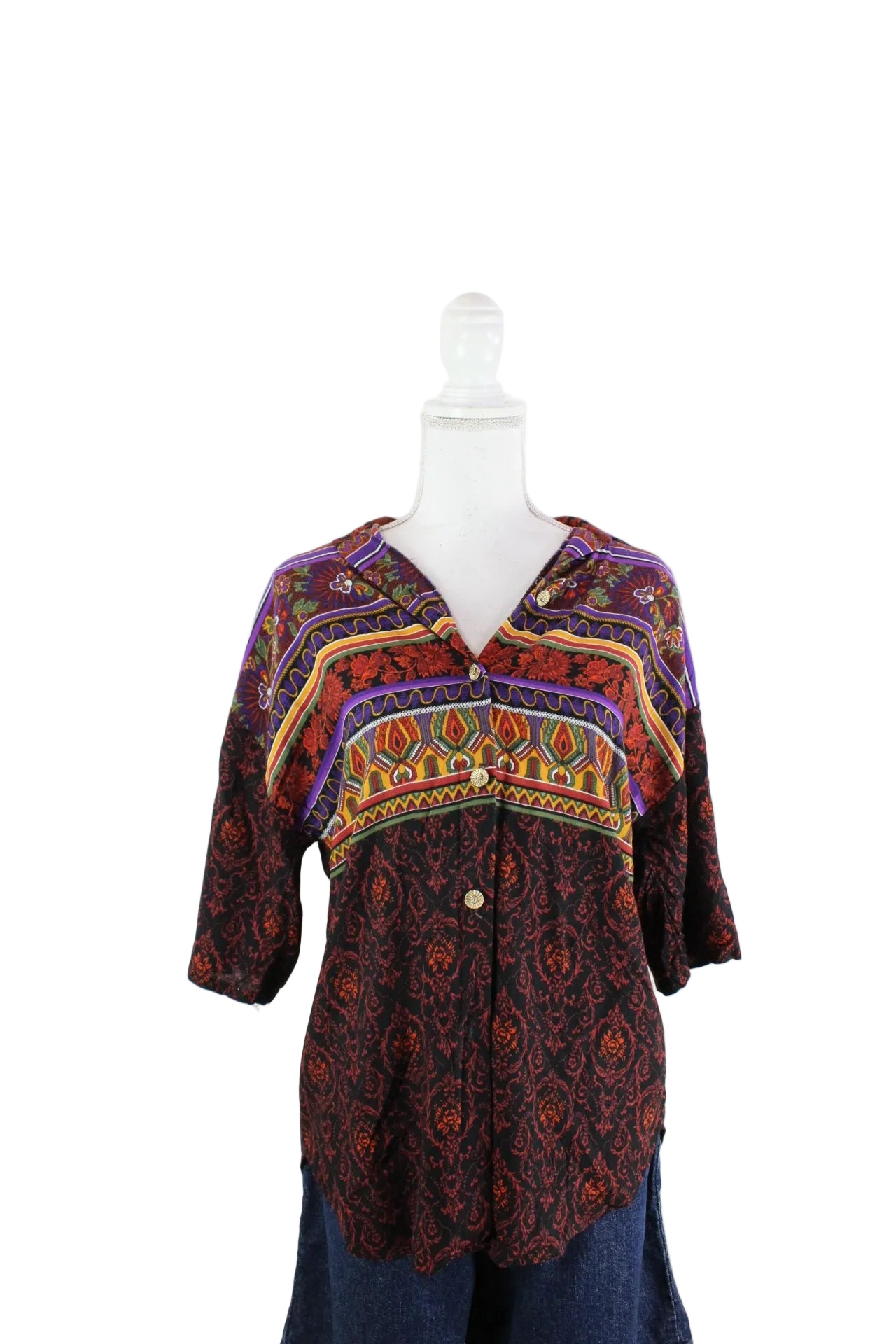 Vintage Michele Leslie Blouse (S) - Vintage & Rags