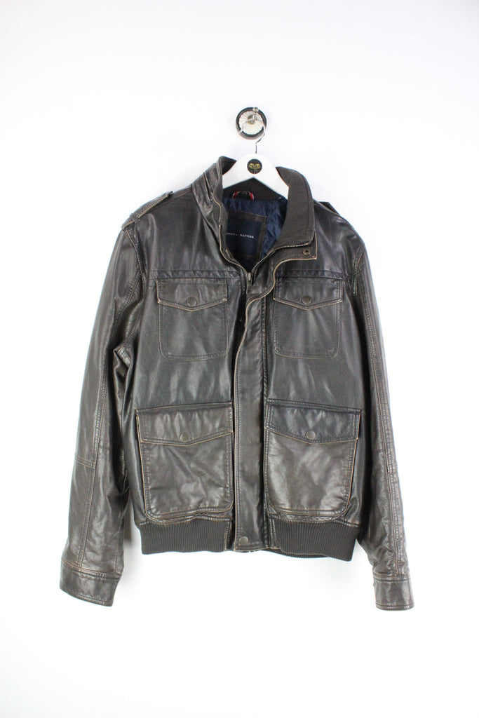 Vintage Tommy Hilfiger Leather Jacket (M) - Vintage & Rags