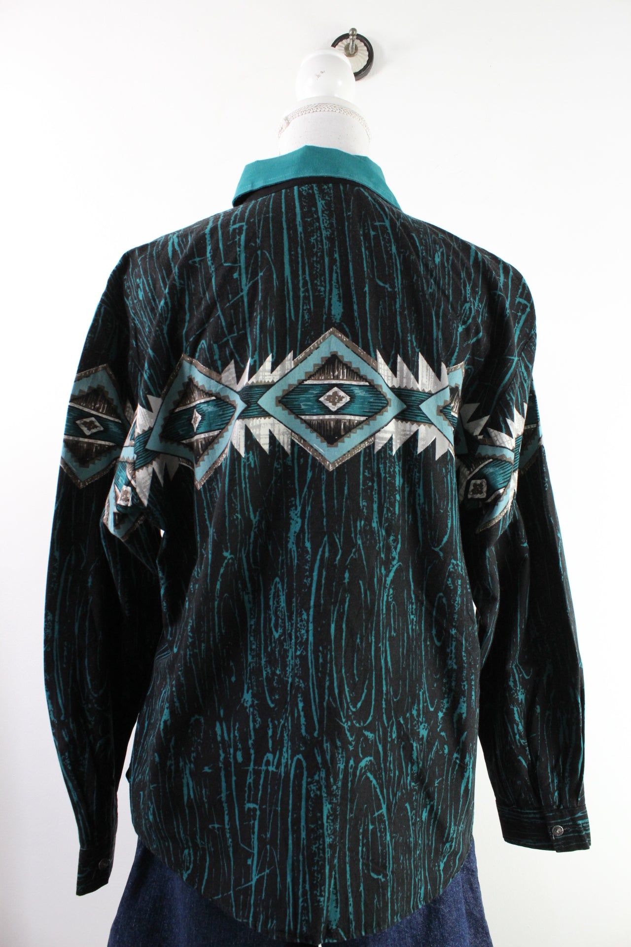 Vintage Koper Border Shirt (M) - Vintage & Rags