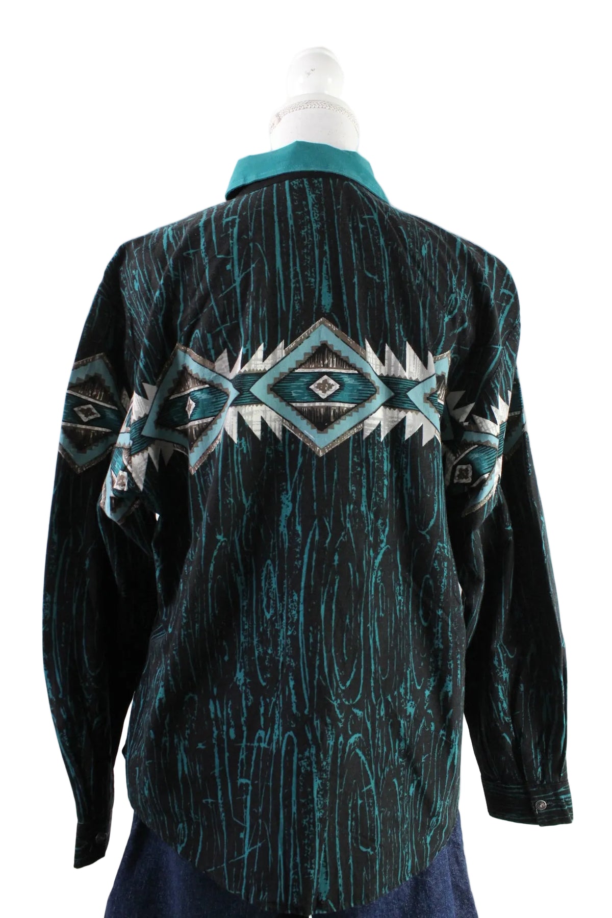 Vintage Koper Border Shirt (M) - Vintage & Rags