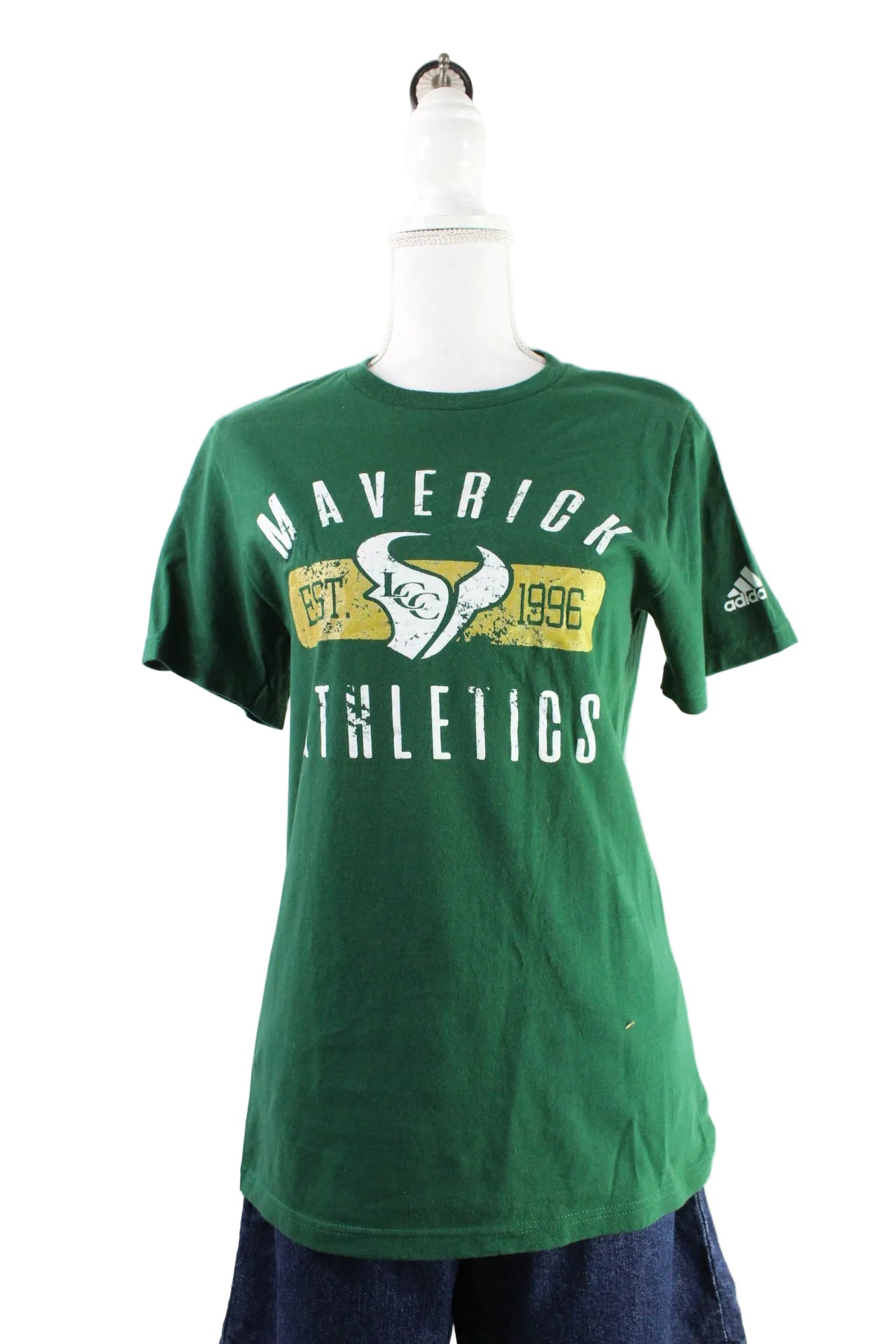 Vintage Adidas Maverick T-Shirt (S) - Vintage & Rags
