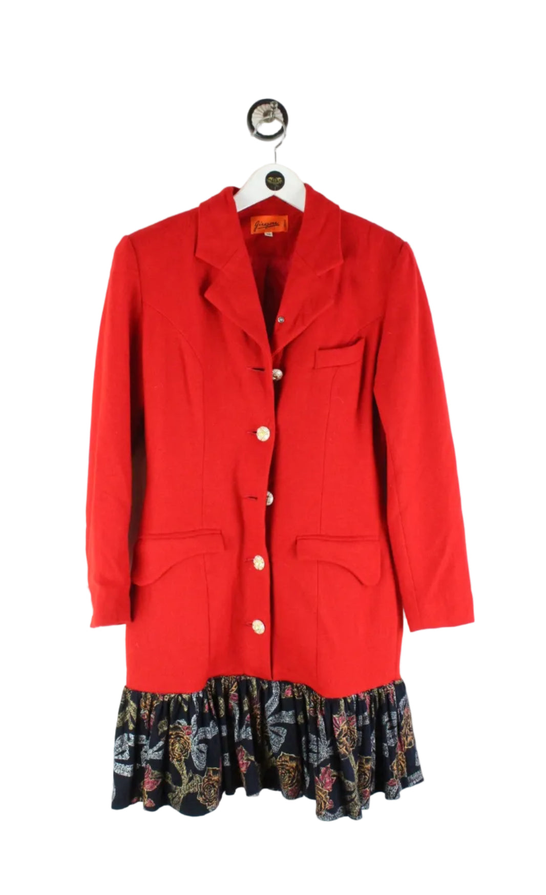 Vintage Red Blazer Dress (L) - Vintage & Rags