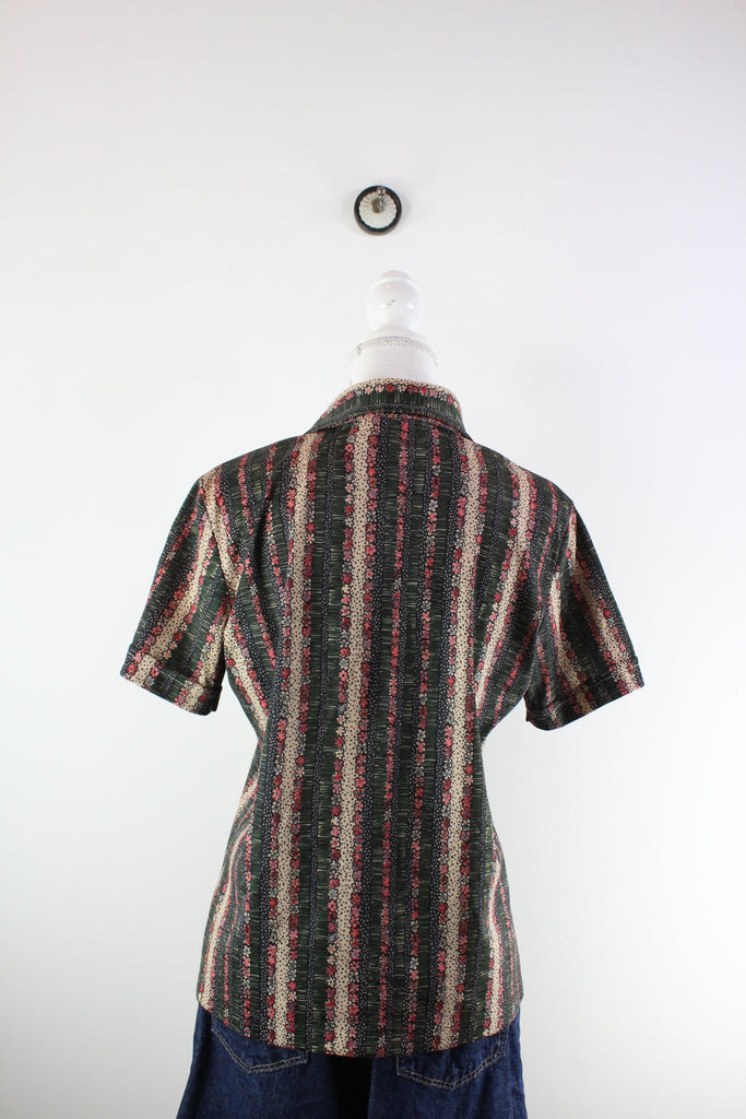 Vintage Patterned Shirt (S) - Vintage & Rags