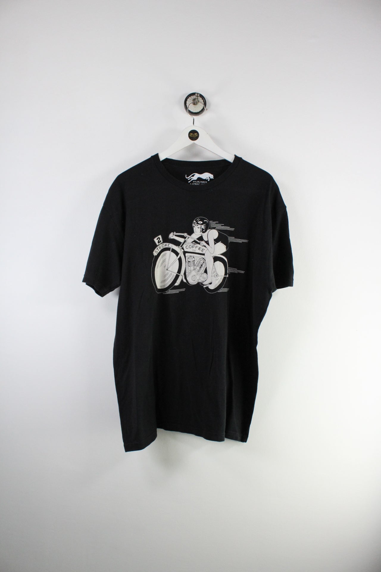 Vntage 2-Stroke Coffee T-Shirt (XL) - Vintage & Rags