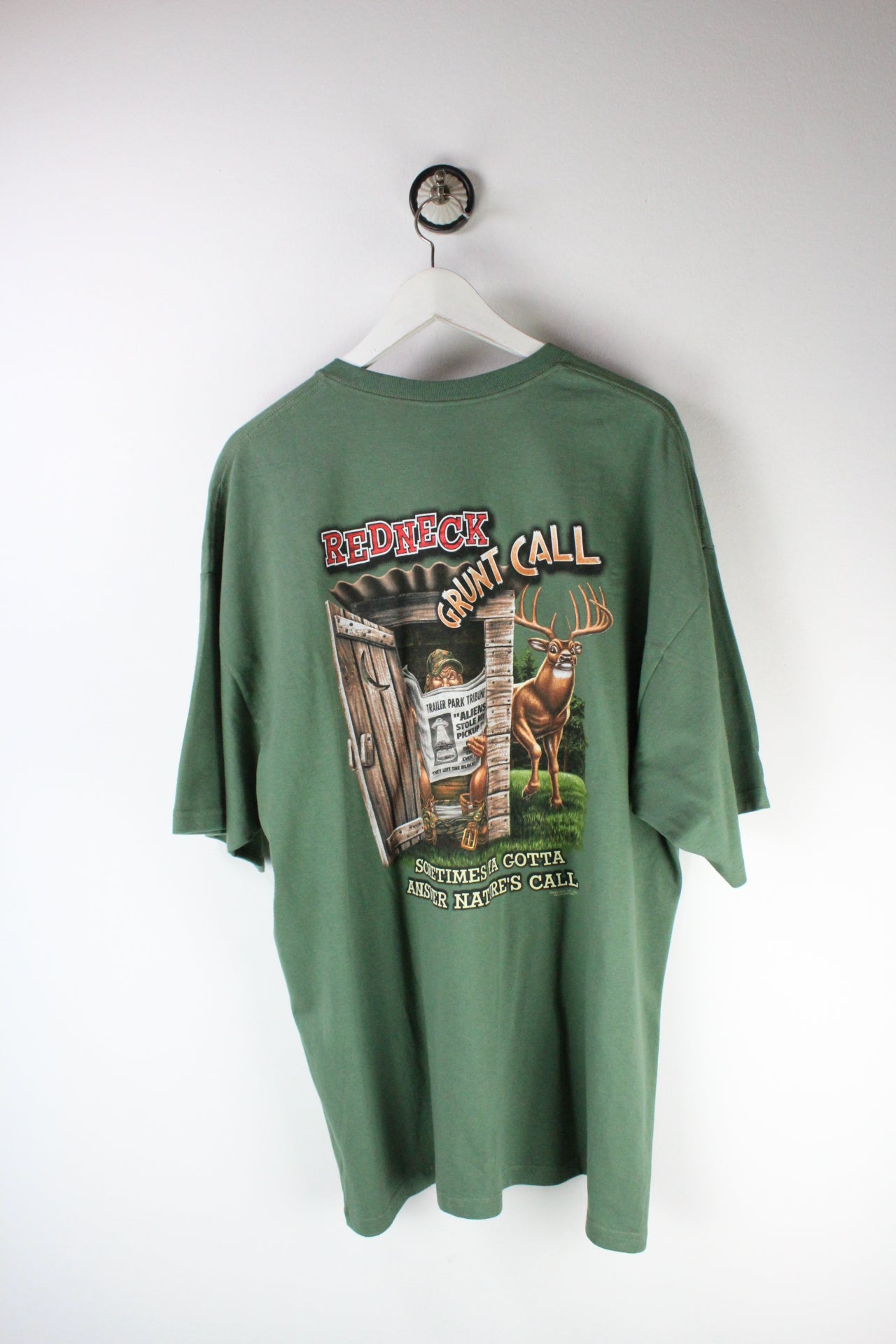 Vintage T-Shirt Redneck Grunt Call (2XL)