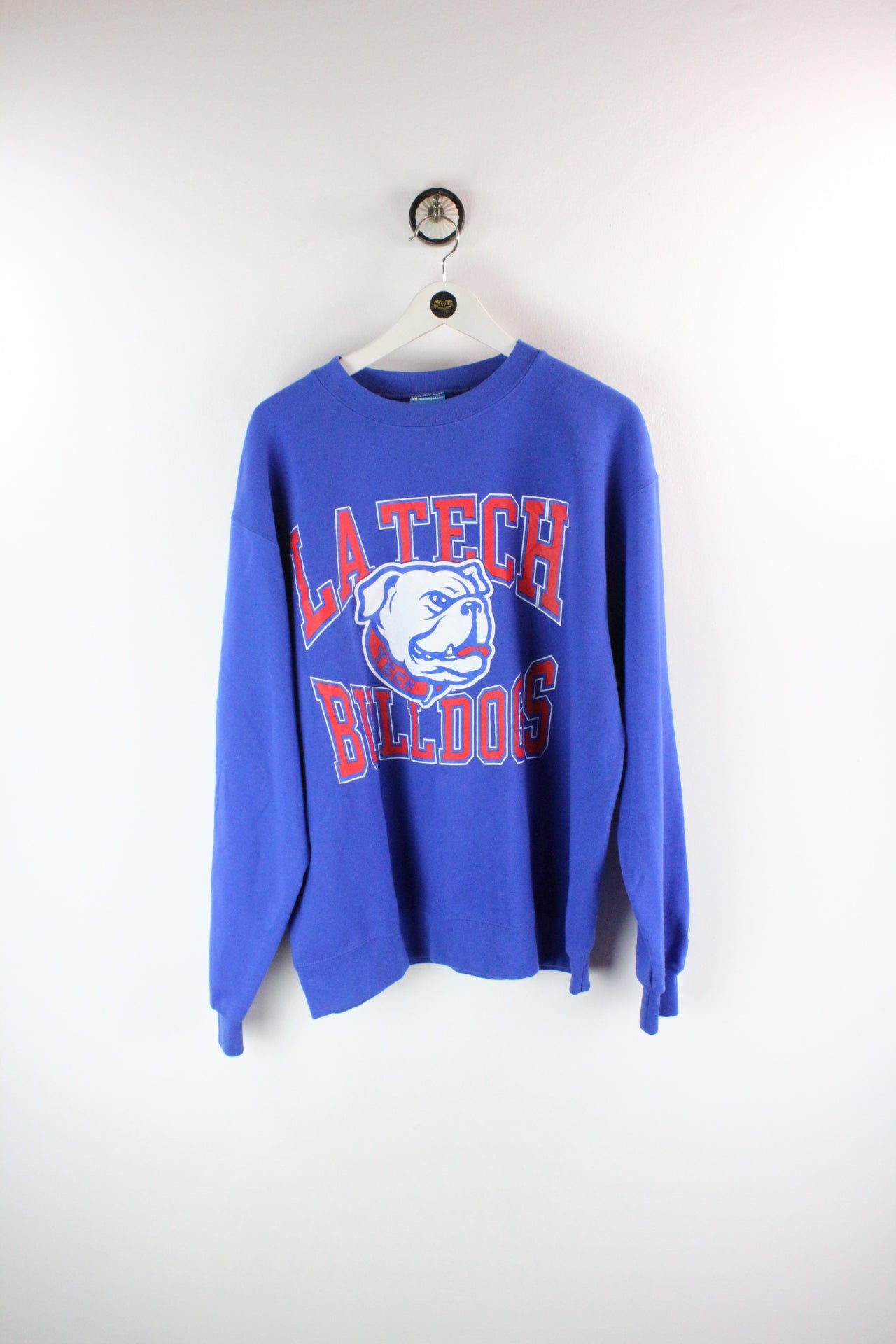 Vintage Champion LA Tech Bulldogs Sweatshirt (L)