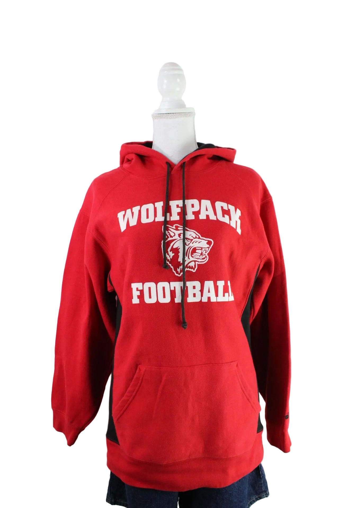 Vintage Wolfpack Football Hoodie (S) - Vintage & Rags