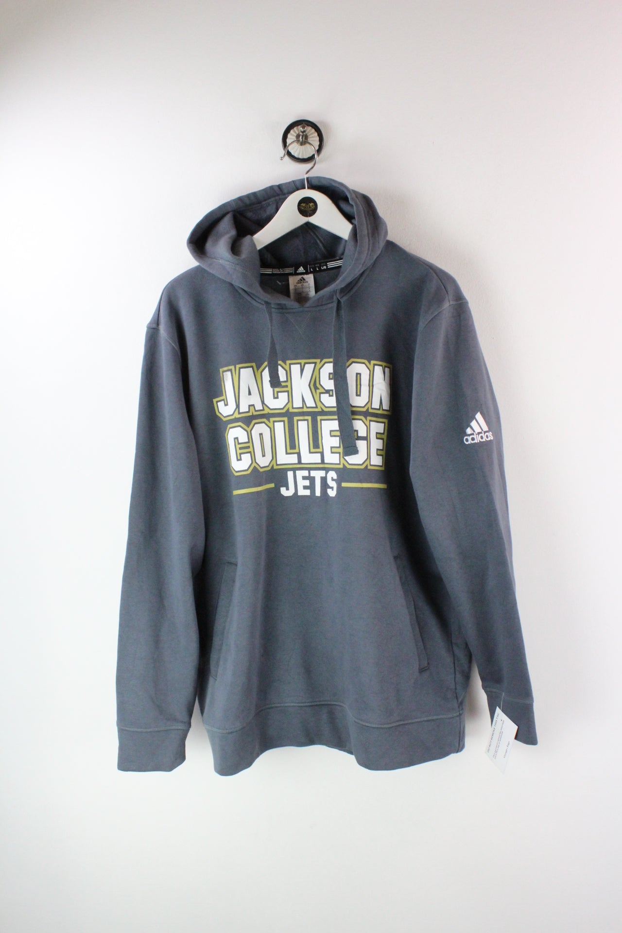 Vintage Adidas Jackson College Hoodie (L)
