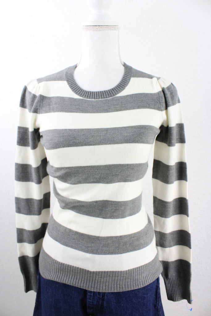 Vintage Striped Sweatshirt (S) - Vintage & Rags