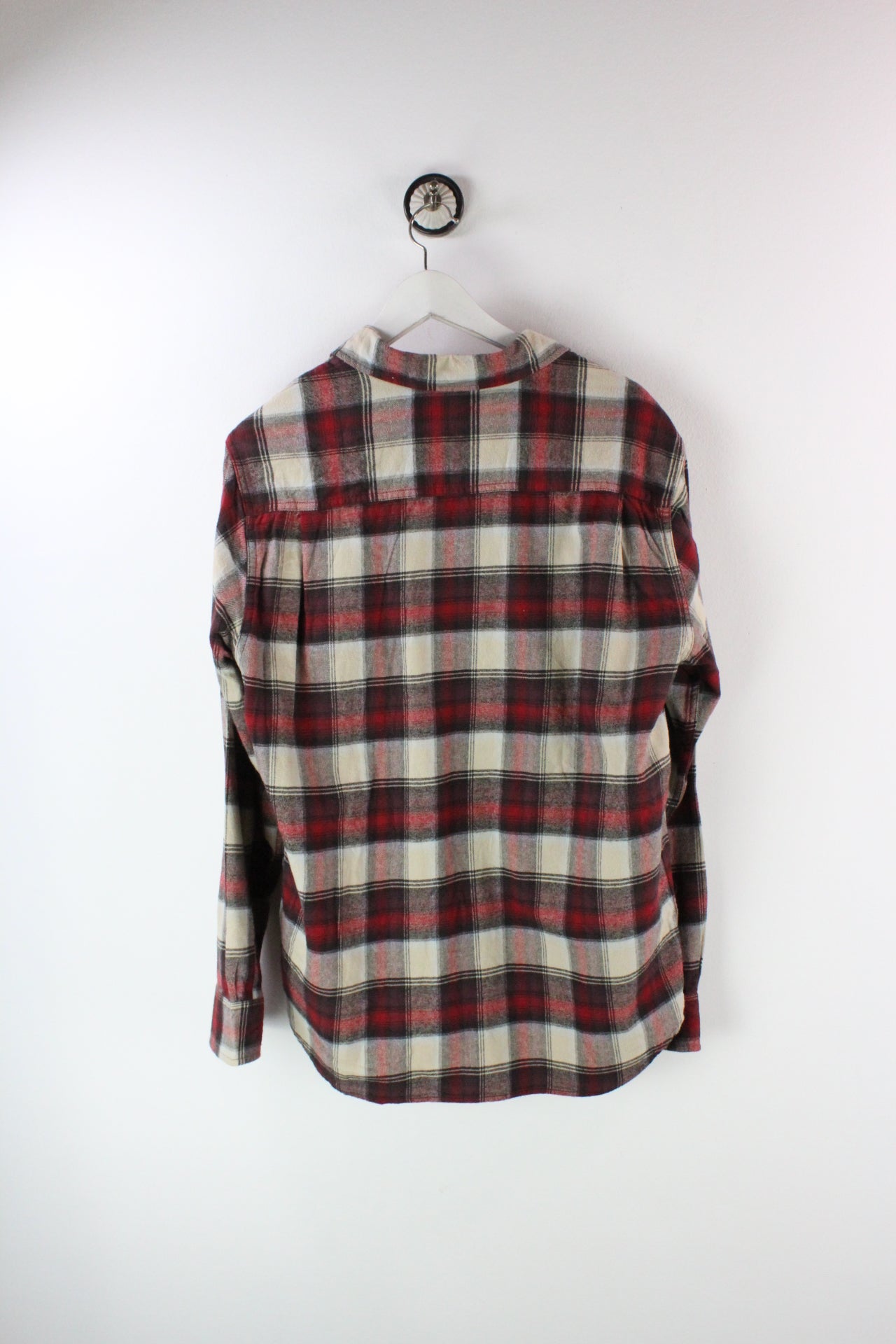 Vintage Weatherproof Flannel Long Sleeve Shirt (L)