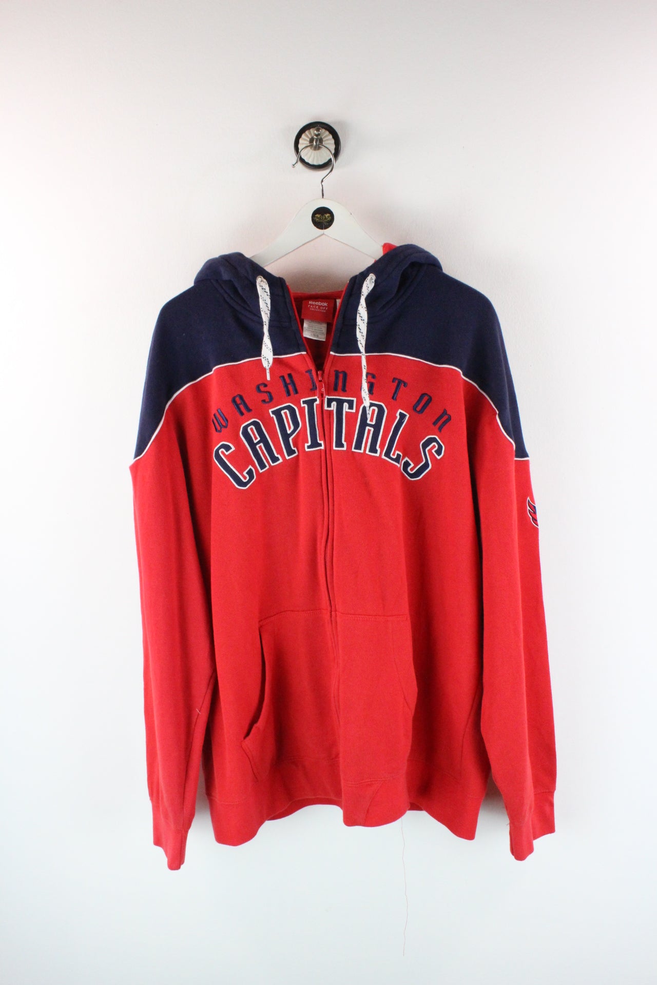 Vintage Washington Capitals Zip Hoodie (L)