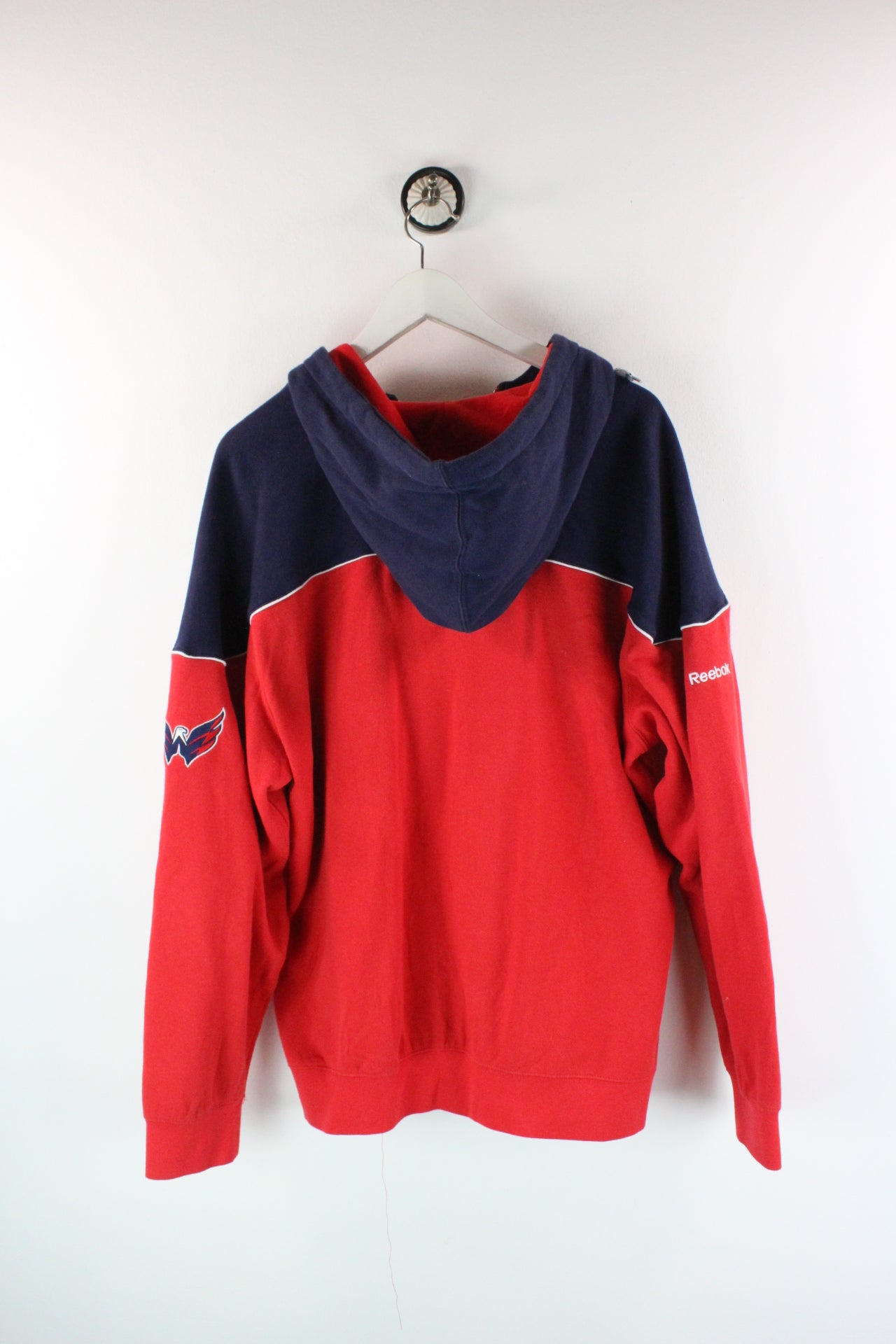 Vintage Washington Capitals Zip Hoodie (L)