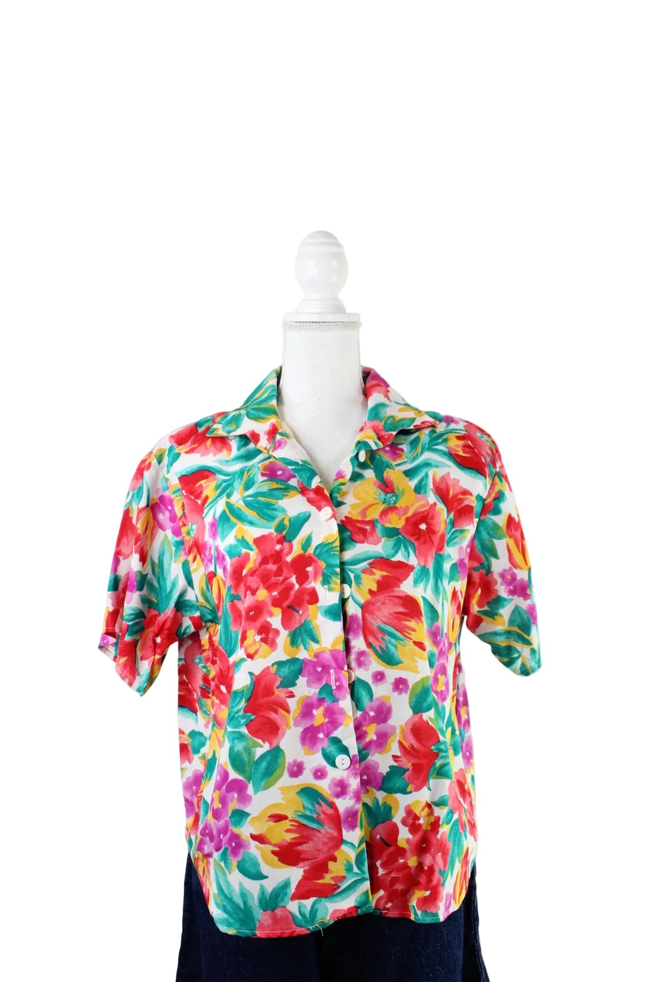 Vintage Tracy Evans Blouse (M) - Vintage & Rags