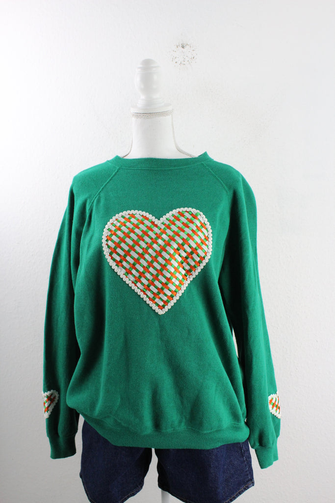 Vintage Heart Sweatshirt (XL) - Vintage & Rags