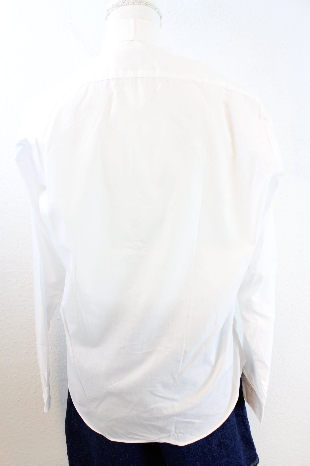 Vintage White Edwards Shirt (S) - Vintage & Rags