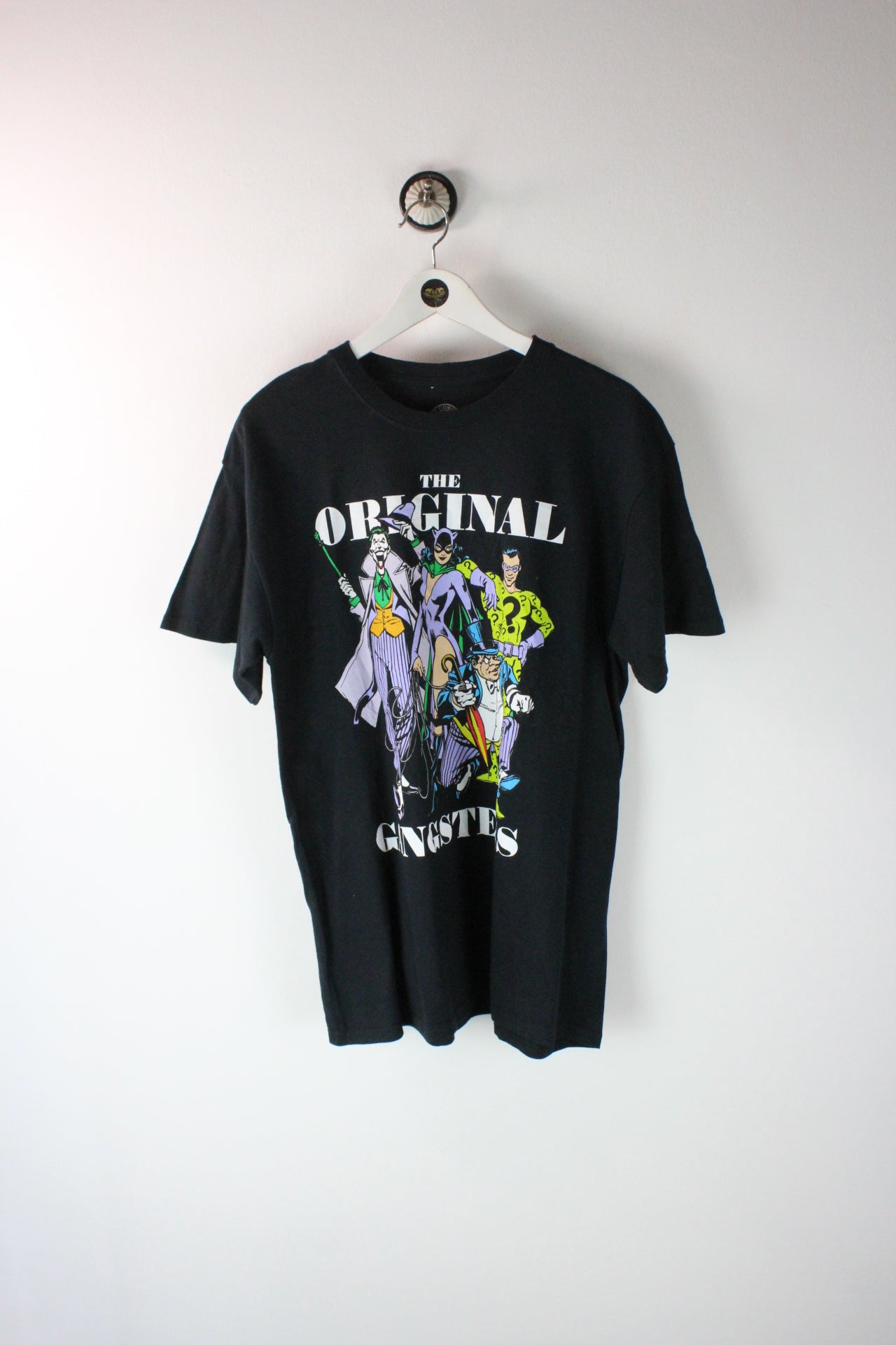 Vintage DC Joker Catwoman Riddler Penguin T-Shirt (L)