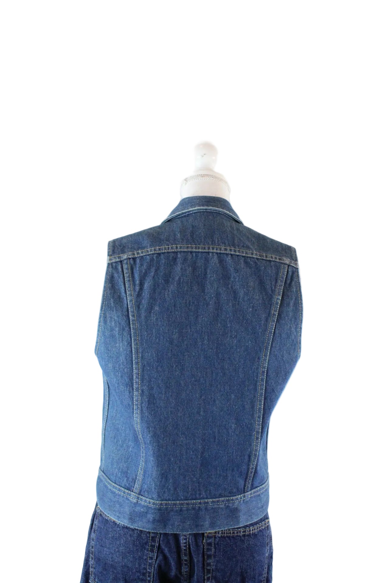Vintage Lee Denim Vest (S) - Vintage & Rags