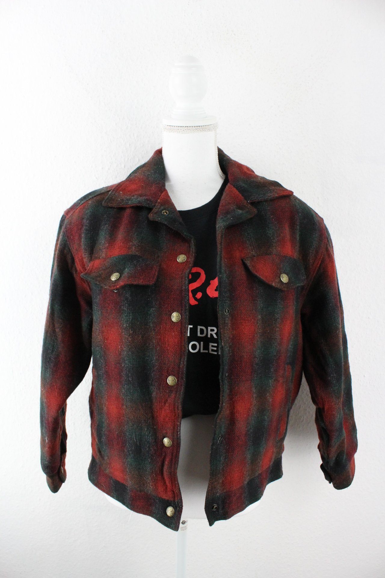 Bintage Woolrich Red Jacket (M) Vintage & Rags
