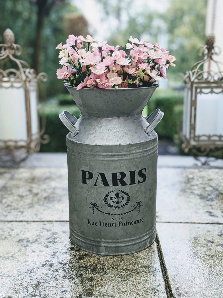 Paris Flowerpot - Vintage & Rags