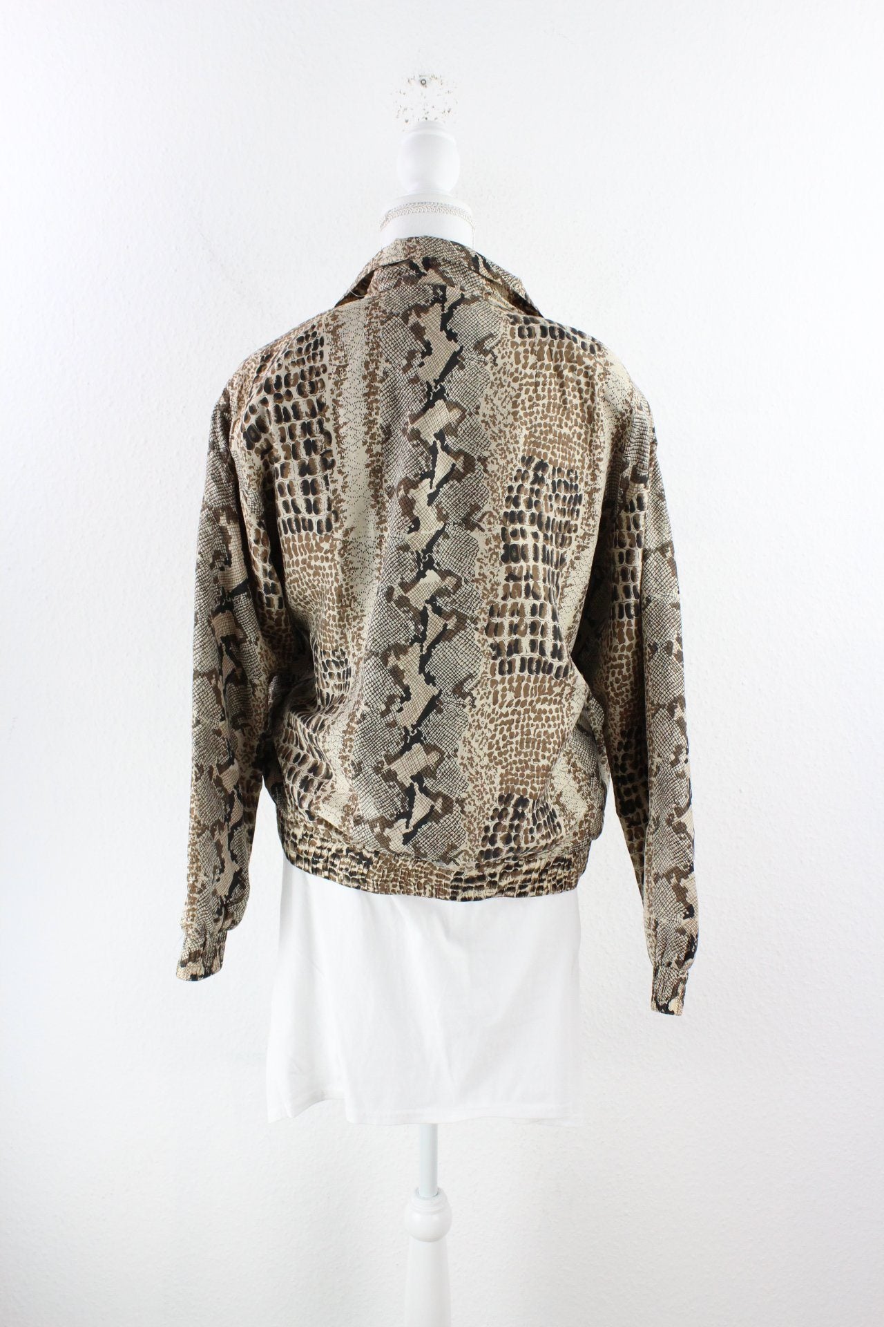 Vintage Animal Print Jacket (M) Vintage & Rags