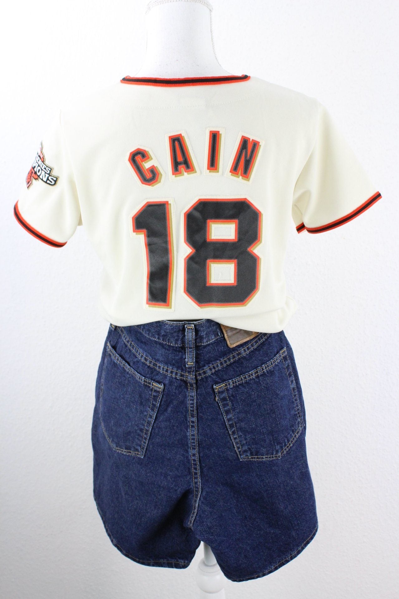 Vintage Beige Giants Jersey (S) Vintage & Rags