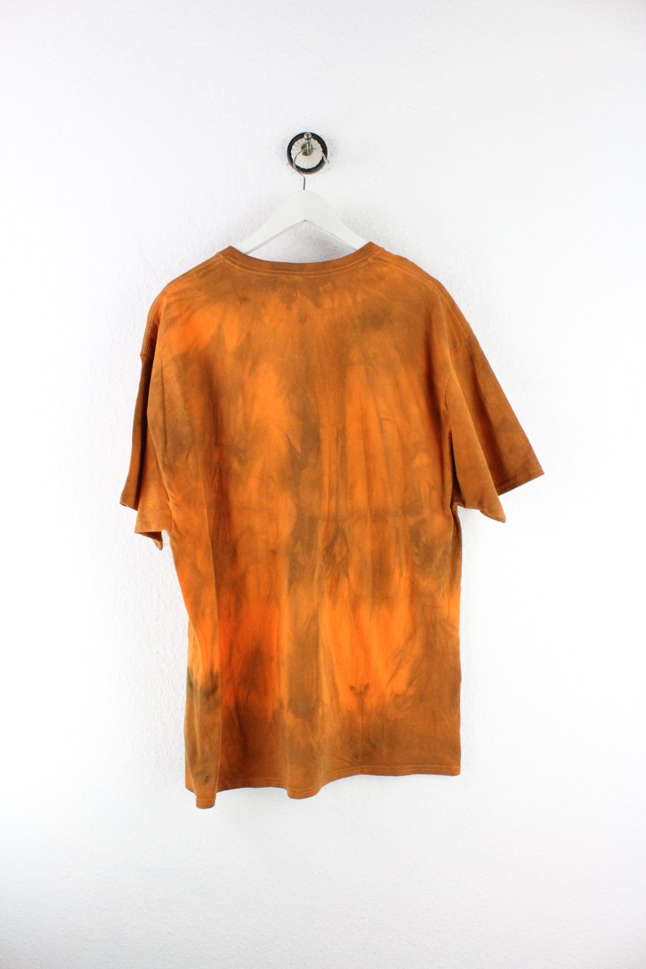 Vintage Belgian White Batik T-Shirt (XL) Vintage & Rags
