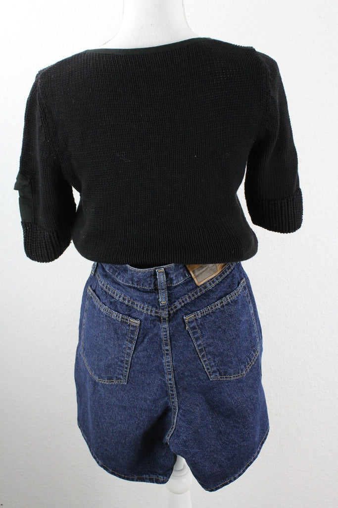 Vintage Black Basic Pullover (XS) Vintage & Rags 