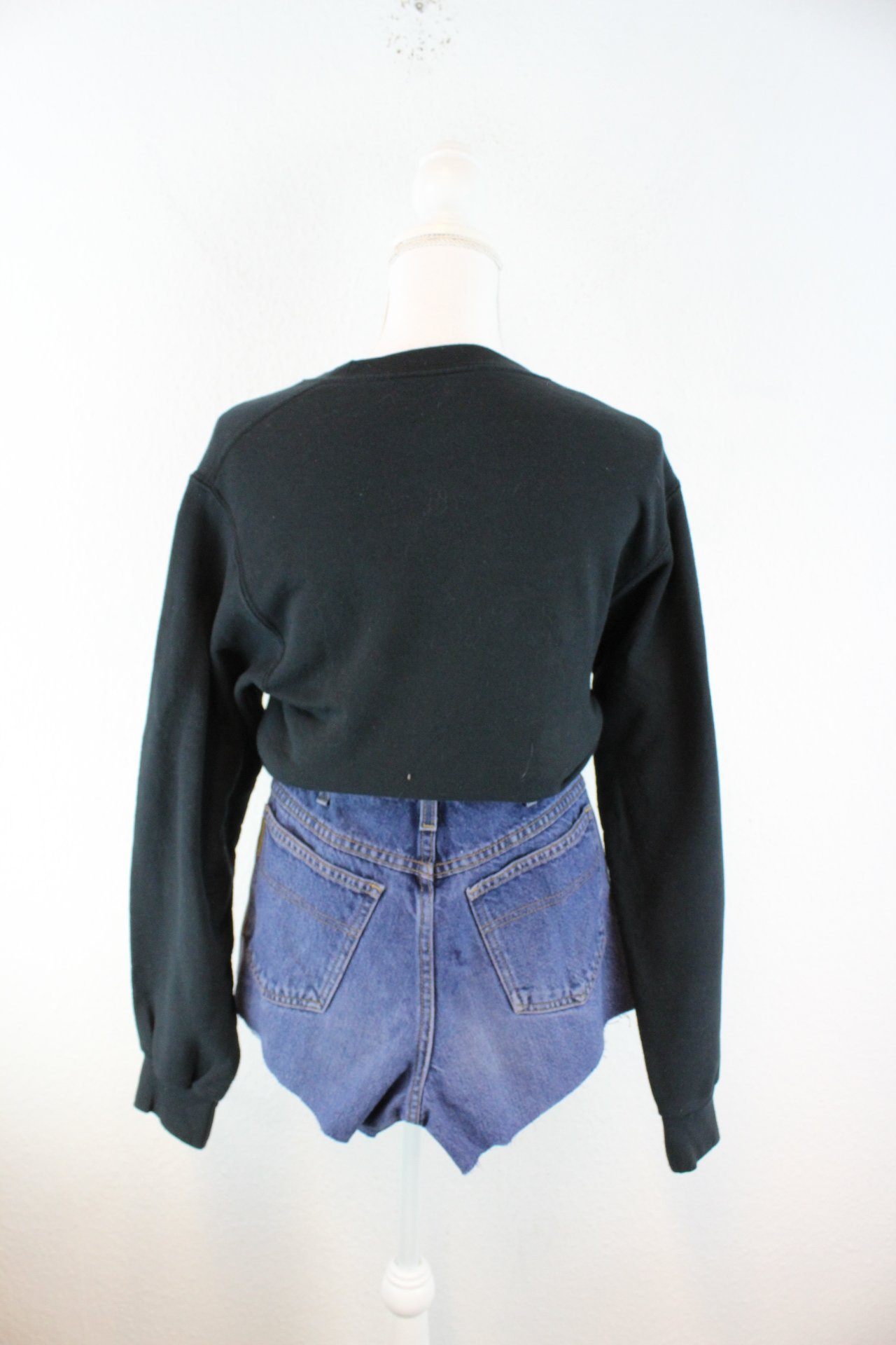 Vintage Black East Coast Power Sweatshirt (S) Vintage & Rags