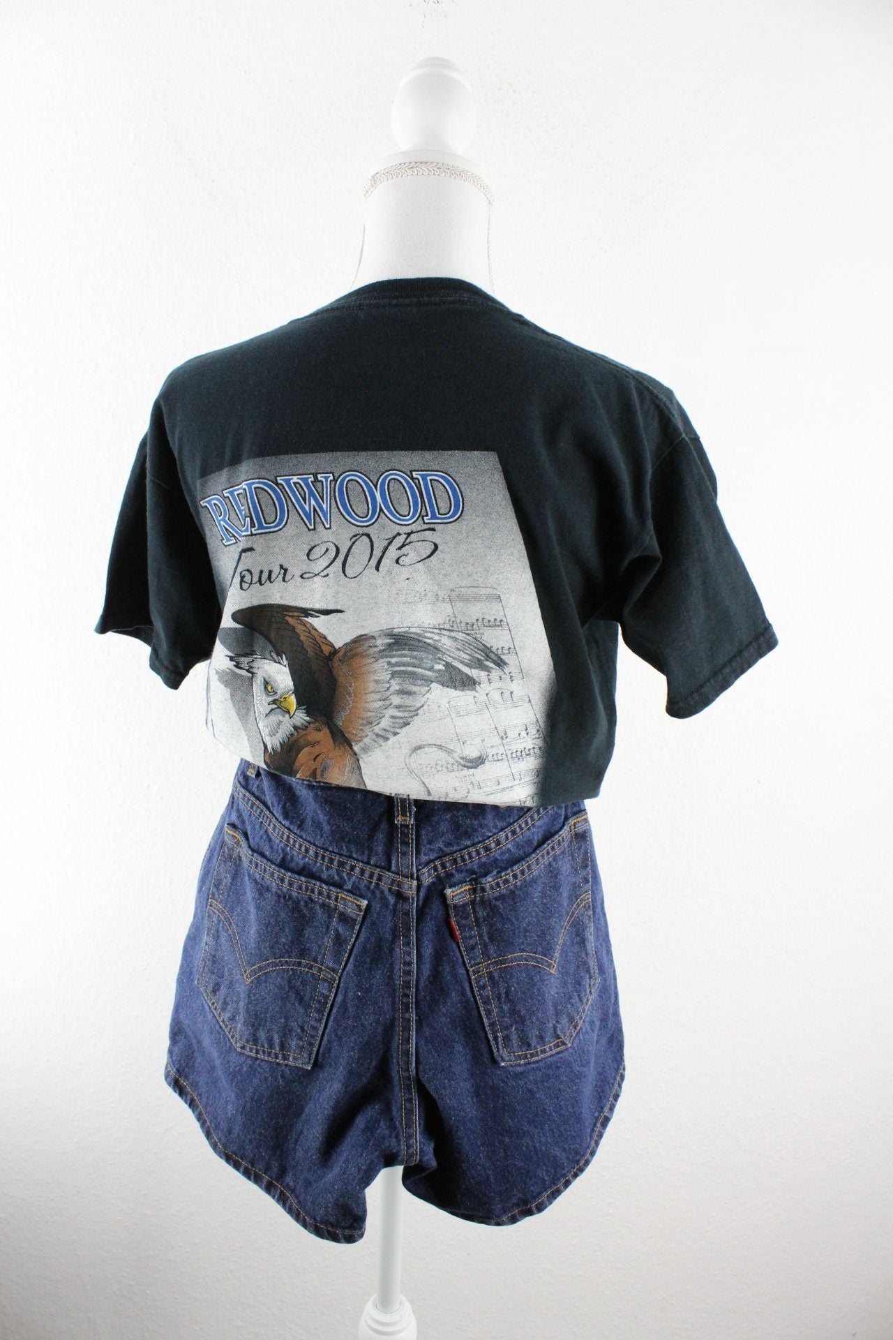 Vintage Black Redwood T-Shirt (M) Vintage & Rags