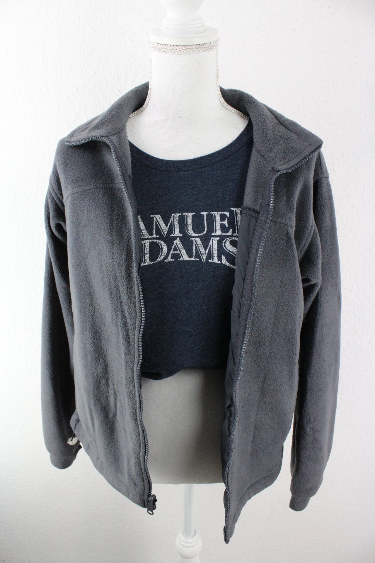 Vintage Blue Columbia Fleece Jacket (M) Vintage & Rags