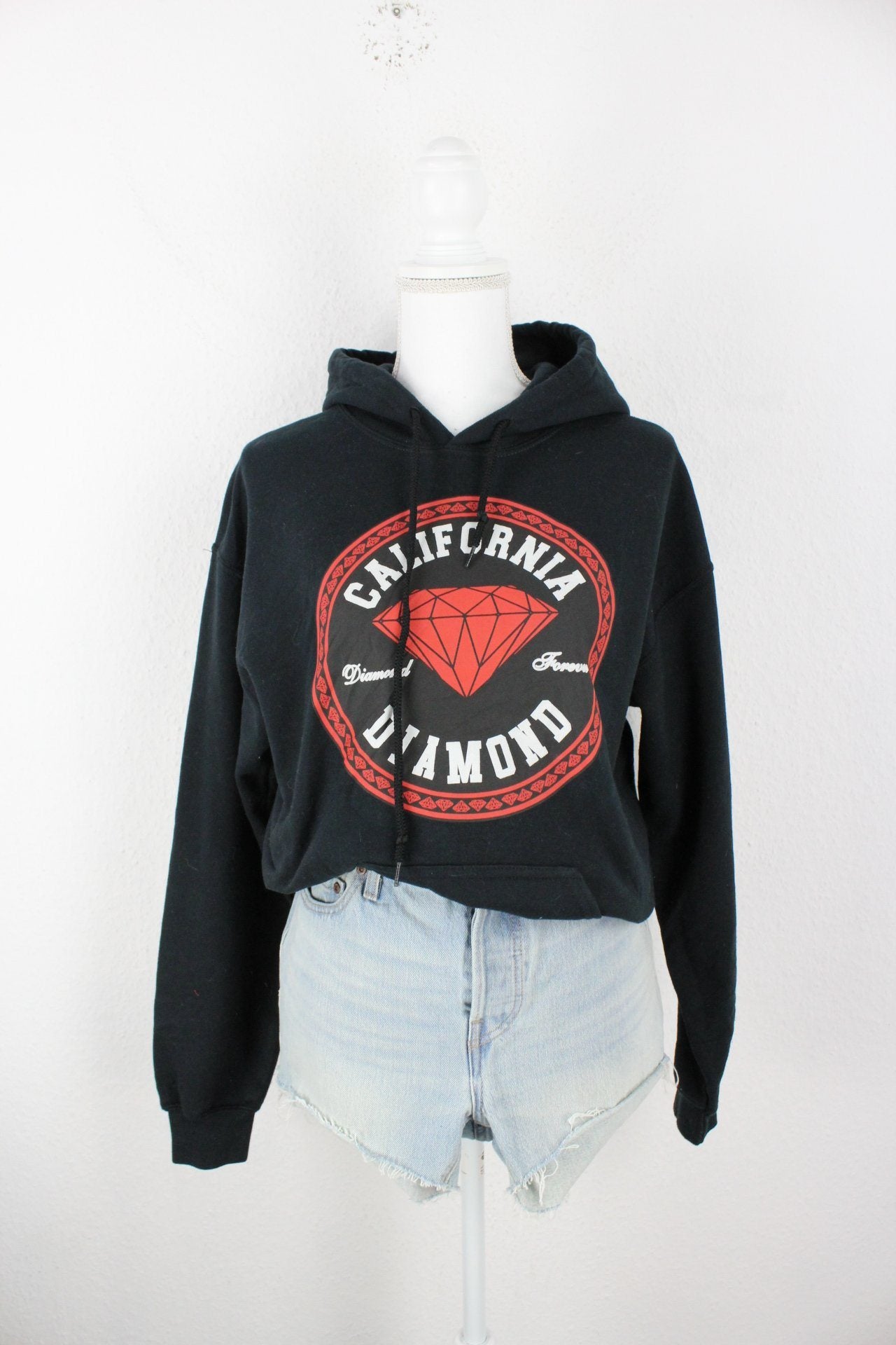 Vintage California Diamond Hoodie (M) Vintage & Rags