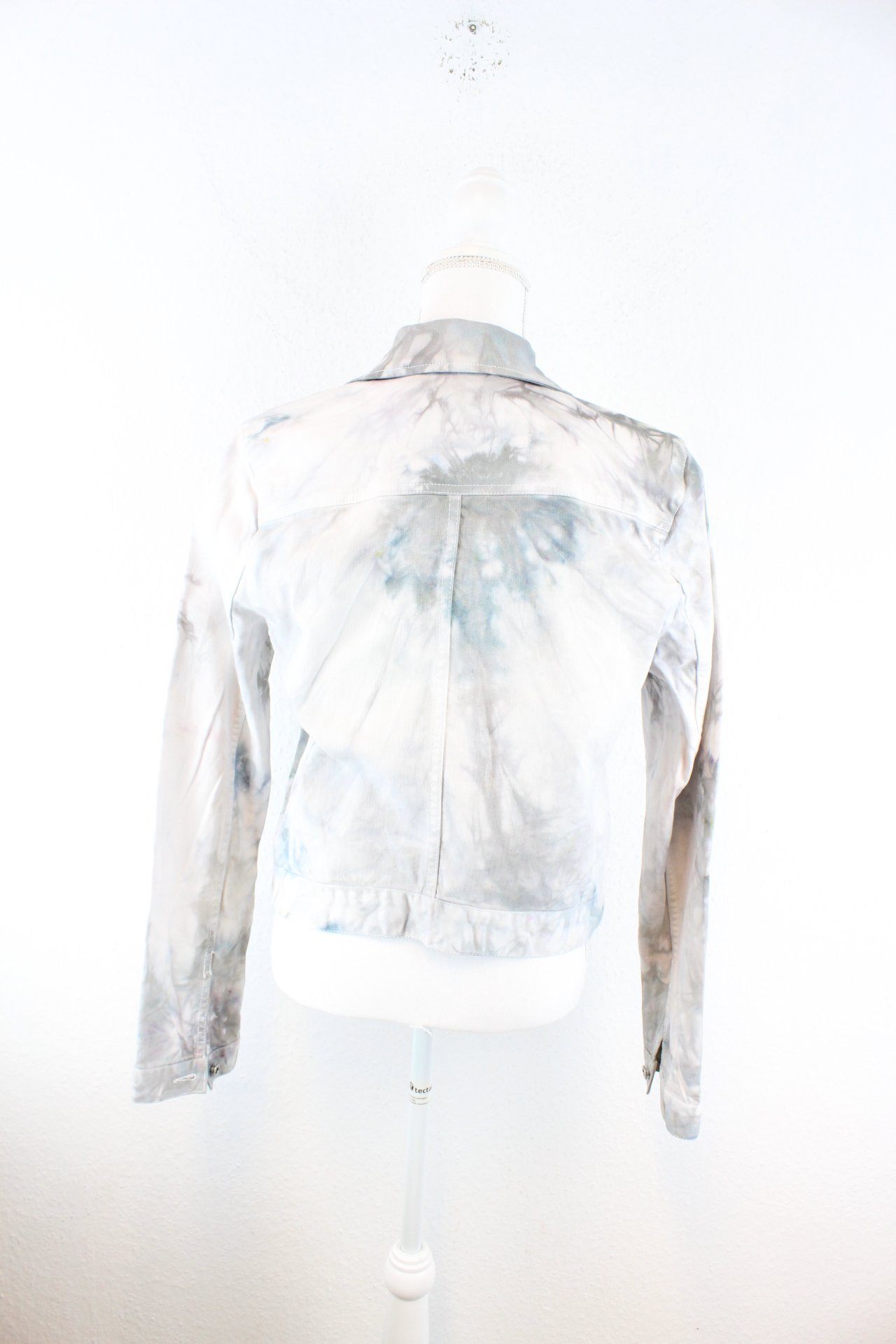 Vintage Calvin Klein Batik Denim Jeans Jacket (M) Vintage & Rags