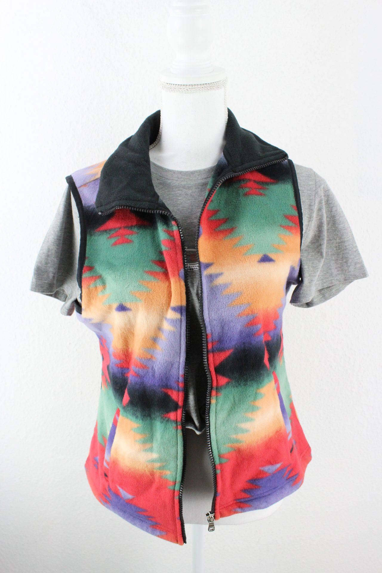 Vintage Chaps Fleece Vest (M) Vintage & Rags
