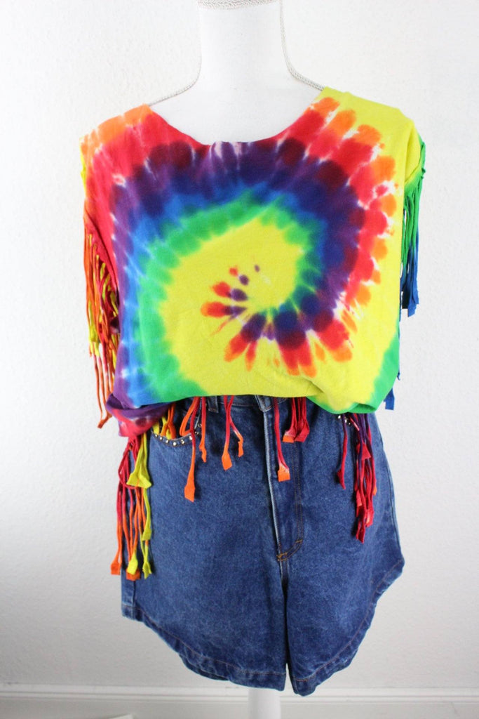 Vintage Colorful Batik T-Shirt (L) Vintage & Rags 