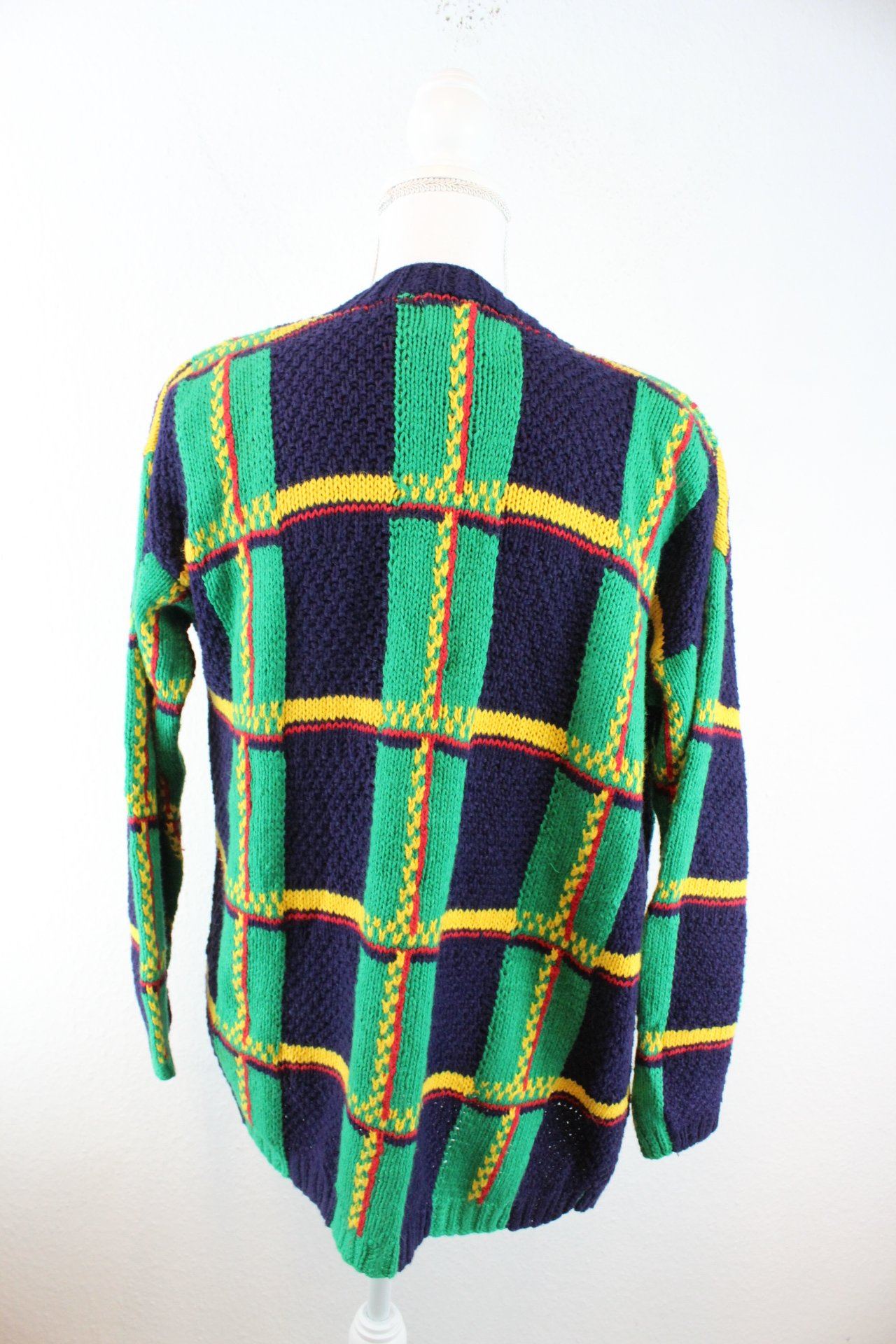 Vintage Colorful Cardigan (XS) Vintage & Rags