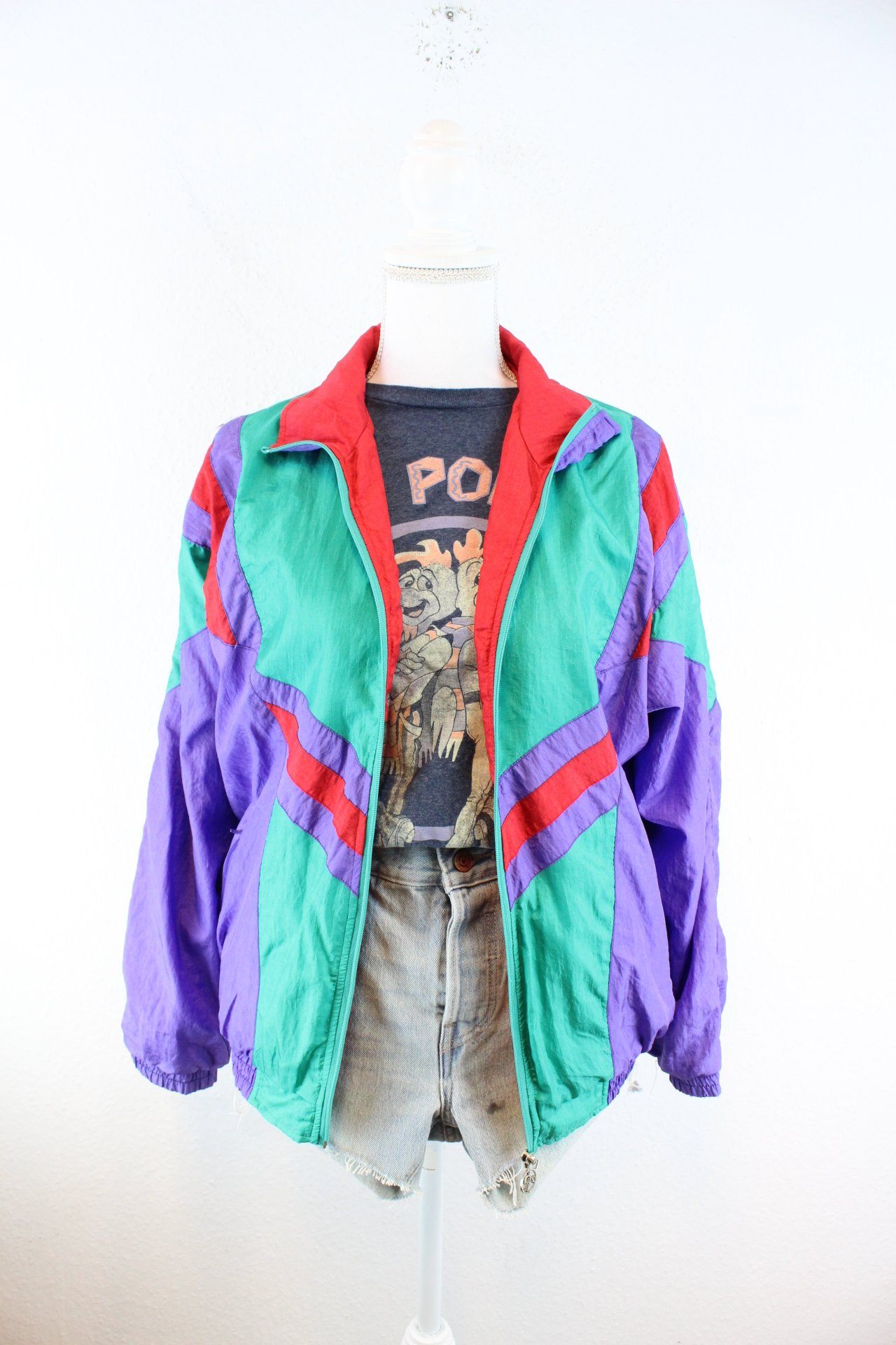 Vintage Colorful Lavon Jacket (M) Vintage & Rags
