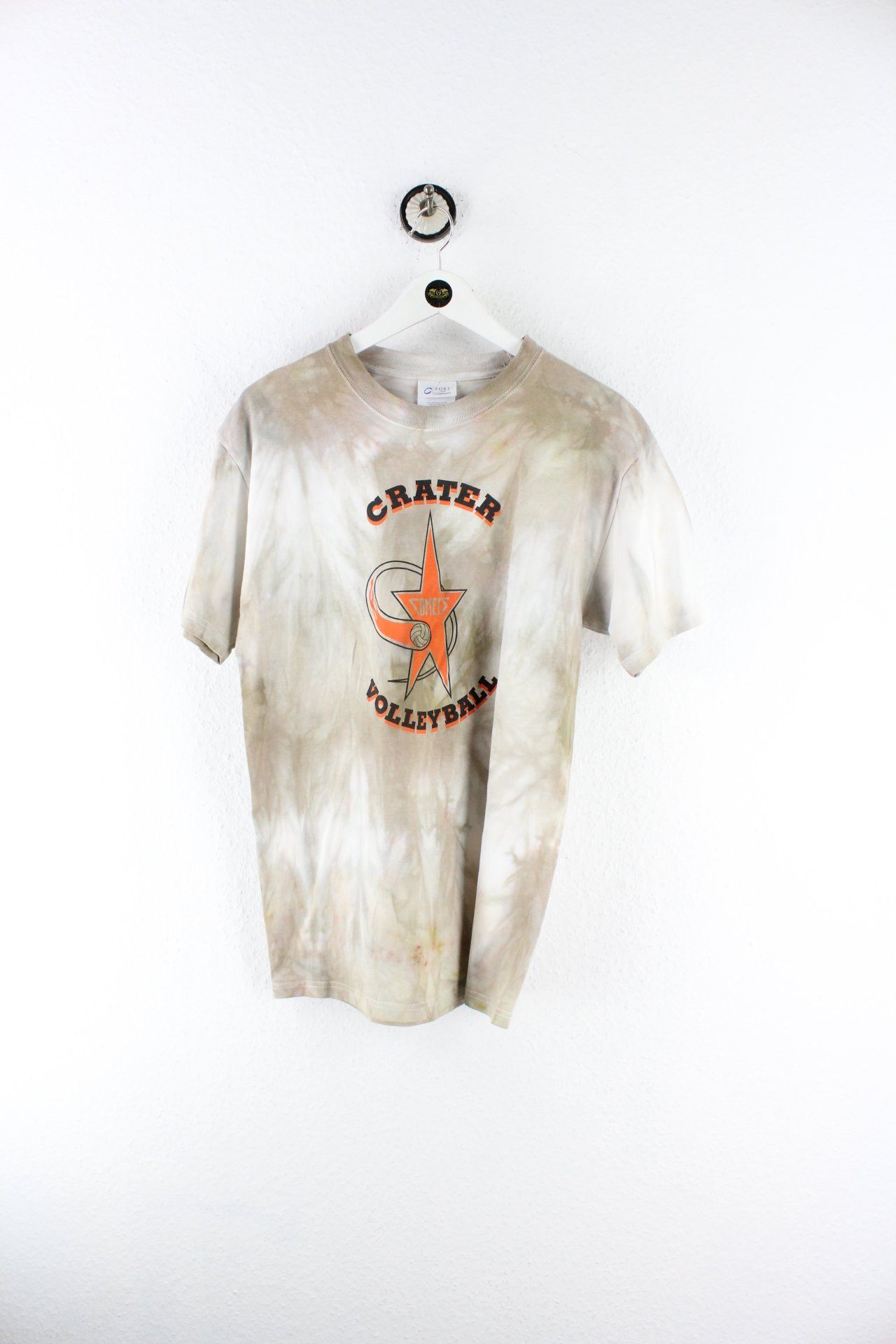 Vintage Crater Volleyball Batik T-Shirt (M) Vintage & Rags