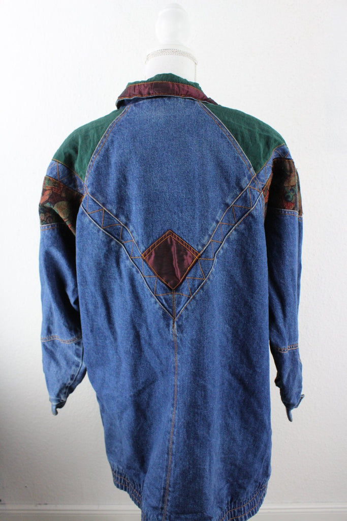 Vintage Current Seen Denim Jeans Jacket (XL) Vintage & Rags 