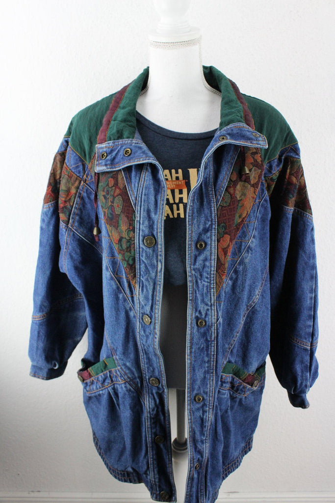 Vintage Current Seen Denim Jeans Jacket (XL) Vintage & Rags 